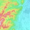 Sainte-Marie-aux-Mines topographic map, elevation, terrain