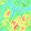 Dover topographic map, elevation, terrain