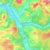 Kloster Veßra topographic map, elevation, terrain