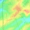 Beaurains topographic map, elevation, terrain