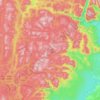 Zec des Martres topographic map, elevation, terrain