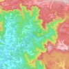 Mhadei Wildlife Sanctuary topographic map, elevation, terrain