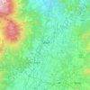 Nihonmatsu topographic map, elevation, terrain