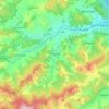 Strichau topographic map, elevation, terrain