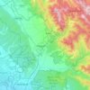 Kalka topographic map, elevation, terrain