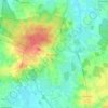 Nienborstel topographic map, elevation, terrain