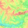 Sauk County topographic map, elevation, terrain