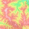 Chepelare topographic map, elevation, terrain
