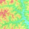 Bengaluru East City Corporation topographic map, elevation, terrain