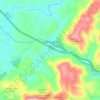 Crab Orchard topographic map, elevation, terrain