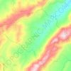 El Mejaless topographic map, elevation, terrain