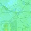 Blockdiek topographic map, elevation, terrain