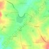 Anekal topographic map, elevation, terrain