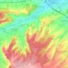 Tournehem-sur-la-Hem topographic map, elevation, terrain
