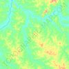 Nova Guarita topographic map, elevation, terrain