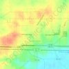 Grand Saline topographic map, elevation, terrain