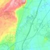 Town of Wilton topographic map, elevation, terrain