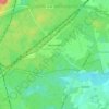 Neuseddin topographic map, elevation, terrain