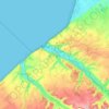 Communauté de communes des Villes Sœurs topographic map, elevation, terrain