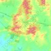 Beaufort topographic map, elevation, terrain