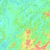 Nandapur topographic map, elevation, terrain