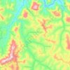 Karama topographic map, elevation, terrain