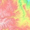 Vinchos topographic map, elevation, terrain