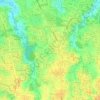 Cipayung topographic map, elevation, terrain