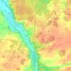 Saint-Florent-sur-Cher topographic map, elevation, terrain