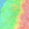 O'Higgins topographic map, elevation, terrain