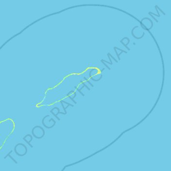 Takaroa topographic map, elevation, terrain