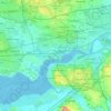 Halton topographic map, elevation, terrain