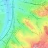 Croham Hurst topographic map, elevation, terrain