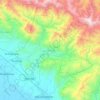 Escuintla topographic map, elevation, terrain