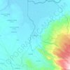 Bulambuli topographic map, elevation, terrain