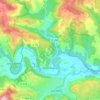 Chambonas topographic map, elevation, terrain