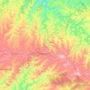 Guaraniaçu topographic map, elevation, terrain