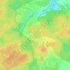 Каменка topographic map, elevation, terrain