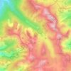 La Lance topographic map, elevation, terrain