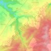 Mareilles topographic map, elevation, terrain