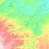 Mawryngkneng topographic map, elevation, terrain