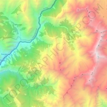Rapla topographic map, elevation, terrain