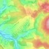 Eisenbach topographic map, elevation, terrain