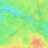 Quartier de Saint-Germain-des-Prés topographic map, elevation, terrain