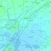 Hangu Management District topographic map, elevation, terrain