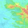 Mattathur topographic map, elevation, terrain