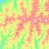Loanda topographic map, elevation, terrain