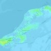 Hippolytushoef topographic map, elevation, terrain