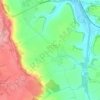 Corlée topographic map, elevation, terrain