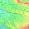 Buziet topographic map, elevation, terrain